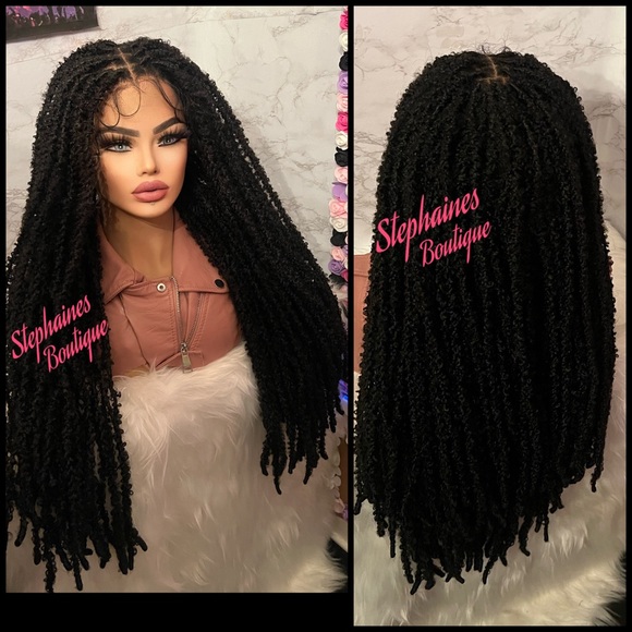 Human Hair Blended Lace front Wig